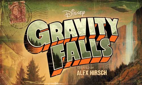 Gravity Falls Title Card