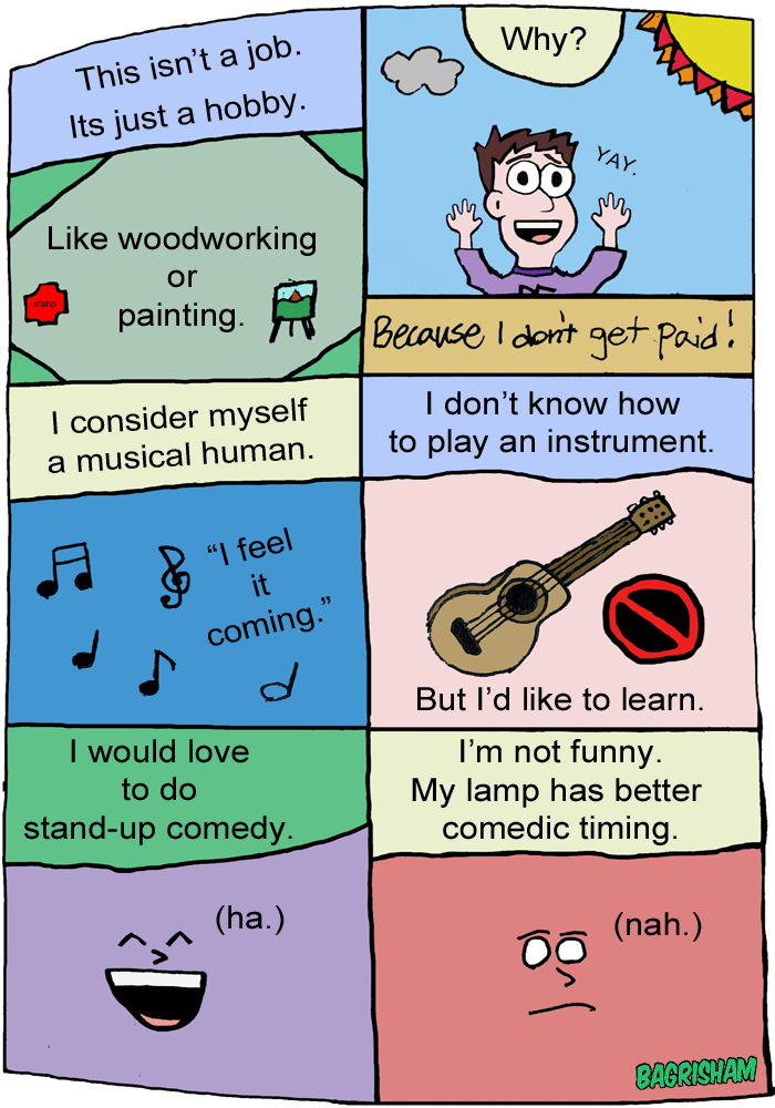 Webcomic Panels 23 Hobbies Bagrisham