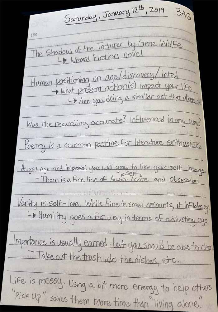 Brandon Grisham, Bagrisham, Internet, Notes, January, page 9